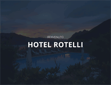 Tablet Screenshot of hotelrotelli.it